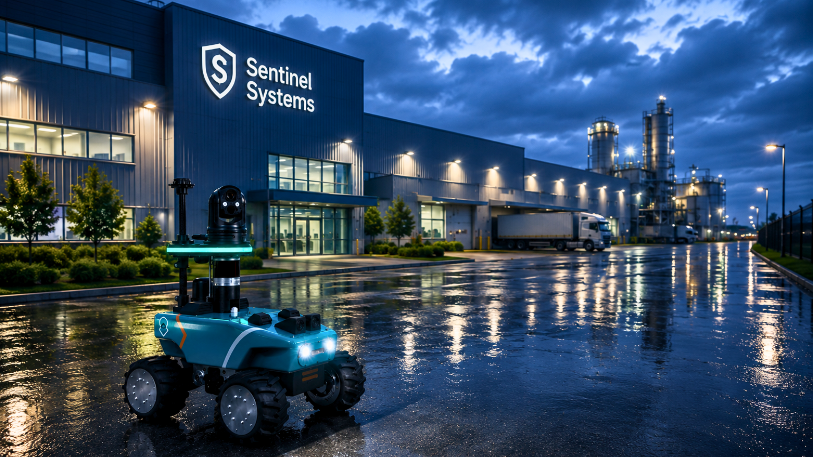 uSecure patrolling manufacturing facility