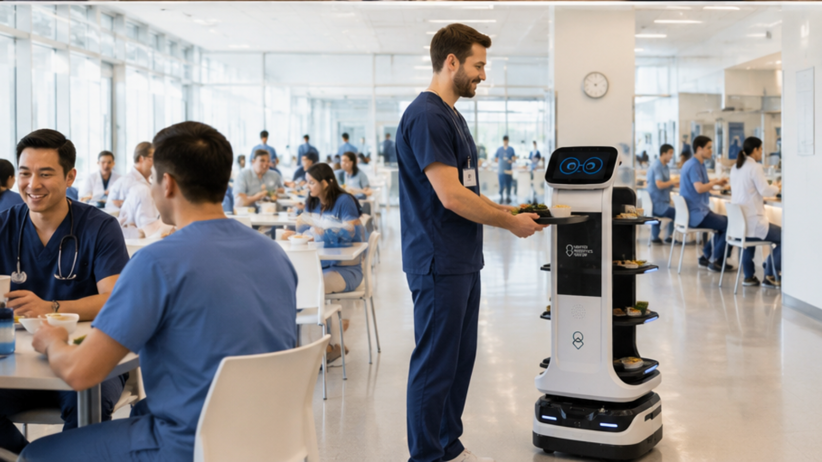 uServe in hospital cafeteria